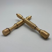 Picture of 2-Bottle Gold Wine Pegs